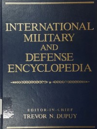 International Military and Defense Encyclopedia. Volume 2 (C-F)