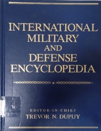 International Military and Defense Encyclopedia Valume 4 (M - O)