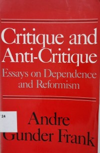 Critique And Anti-Critique