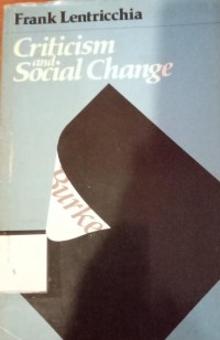 Criticism and Social Change