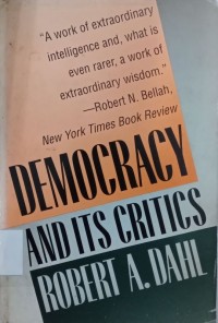Democracy and its Critics
