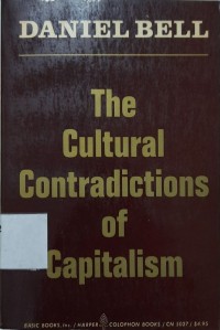 The Cultural contradictions of capitalism