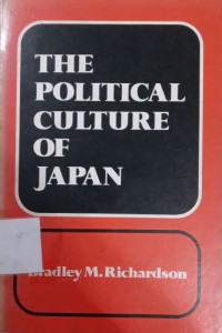 The Political Culture of Japan