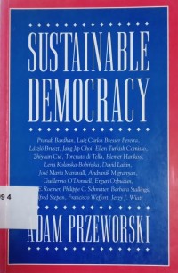 Sustainable Democracy