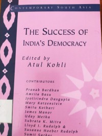 The Success of India's Democracy