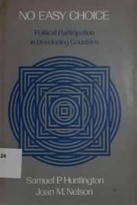 No Easy Choice :political Participation in Developing Countries