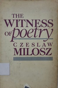 The Witness of Poetry