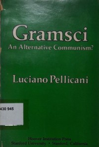 Image of Gramsci an Alternative Communism?