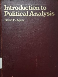 Introduction to Political Analysis