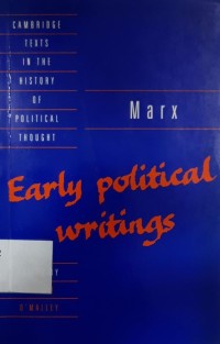 Marx: Early Political Writings