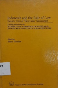 Indonesia And The Rule Of Low