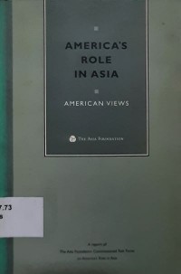 America's role in Asia : American views