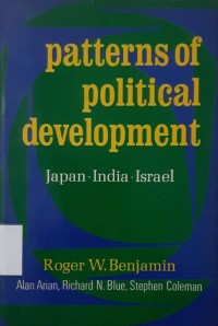 Patterns of Political Development Japa.India.Israel