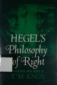 Hegel's Philosophy of Right