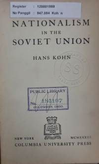 Nationalism in the Soviet Union