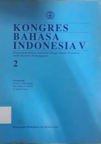 Kongres Bahasa Indonesia V