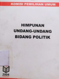 Himpunan Undang-Undang Bidang politik