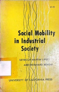 Social Mobility in Industrial Society