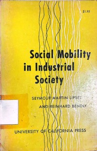 Social Mobility in Industrial Society