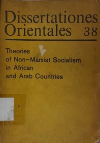 Theories of Non-Marxist Socialism in African and Arab Contries