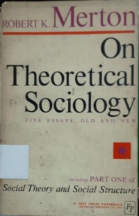 On Theoretical sociology