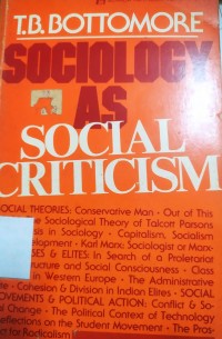 Sociologgy as Social Criticism