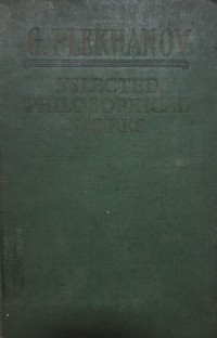 Selected Philoshopical Works Volume 1