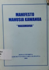 Manisfesto Manusia Kawanua