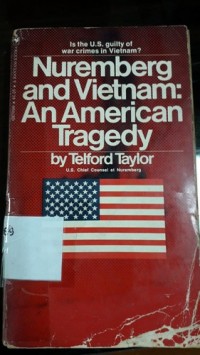 Image of Nuremberg and Vietnam: An American Tragedy