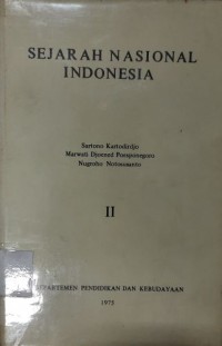 Sejarah Nasional Indonesia II