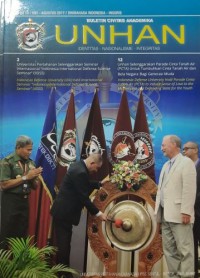 Buletin Civitas Akademika Universitas Pertahanan (UNHAN) Edisi 10 Mei-Agustus 2017, Dwibahasa Indonesia-Inggris