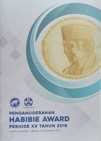 Penganugerahan Habibie Award Periode XX Tahun 2018 Hotel Le Meredien Jakarta 13 November 2018