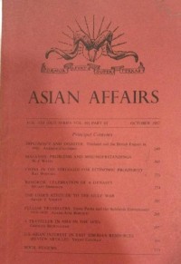 Asian Affairs Vol. XIII