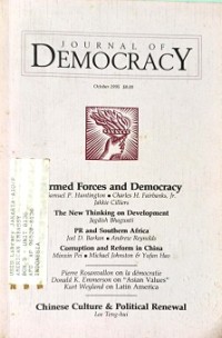 Journal of Democracy, Vol. 6 number 4