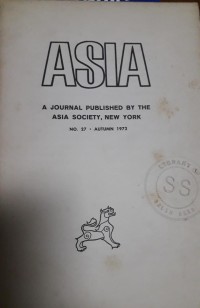 Asia: A Journal No. 27 . Autumn 1972