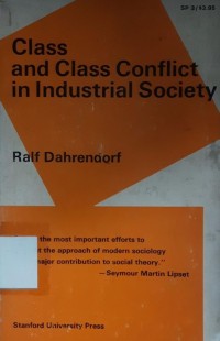 Class and Class Conflict in Industrial Society