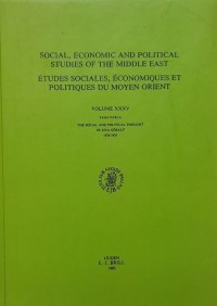 Social, Economic and Political Studies of the Middle East Volume XXXV