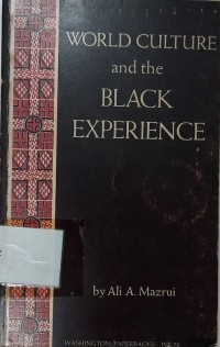 Image of World culture and the Black experience (The John Danz Lectures)