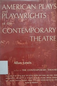Image of American plays and playwrights of the contemporary theatre