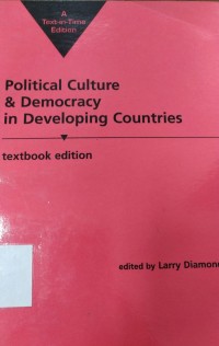Political Culture & Democracy in Developing Countries - texbook edition