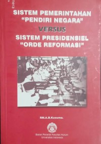 Sistem Pemerintahan 