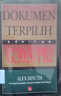 Dokumen Terpilih sekitar G30S/PKI