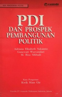 PDI dan prospek pembangun politik