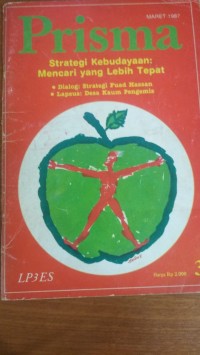 Prisma (Stretegi Kebudayaan: Mencari yang Lebih Tepat)