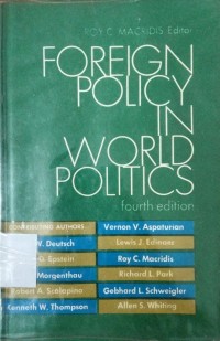 Image of Foreign Policy in World Politics