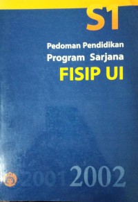 Pedoman Pendidikan Program Sarjana FISIP UI