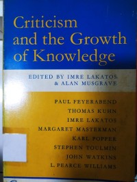 Criticism and The Growth of Knowledge