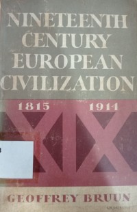 Nineteenth-century European Civilization 1815-1914