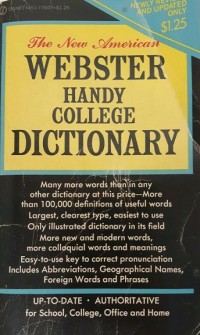 Webster Handy College Dictionary